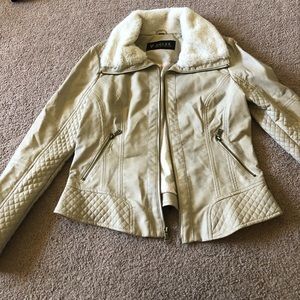 Guess Faux Leather Coat
